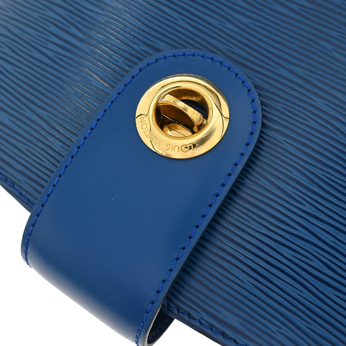 Louis Vuitton 1993 Blue Epi Cluny Shoulder Bag M52255