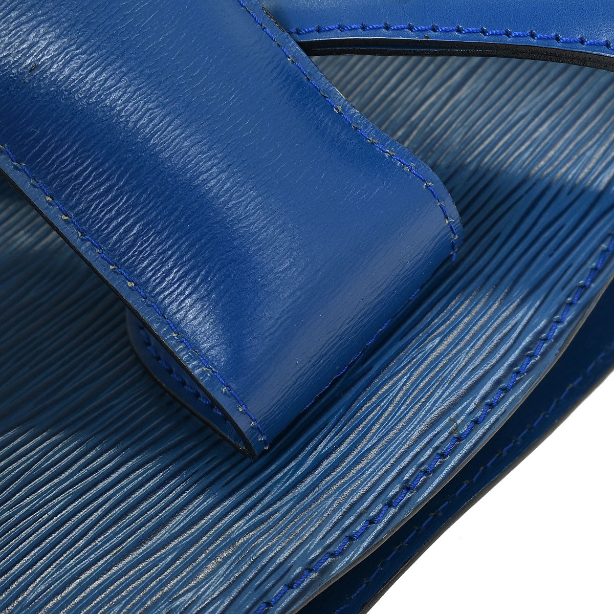 Louis Vuitton 1993 Blue Epi Cluny Shoulder Bag M52255