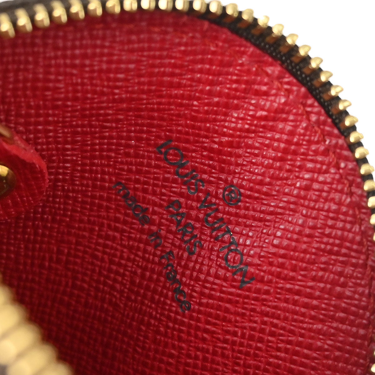 Louis Vuitton 2005 Cherry Porte Monnaie Rond Coin Case Wallet M95043