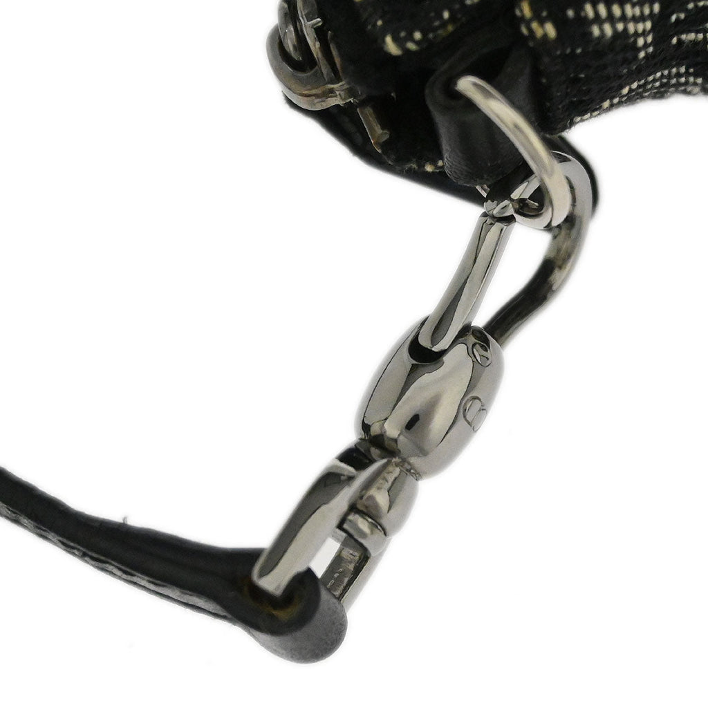 Christian Dior Black Trotter Saddle Handbag