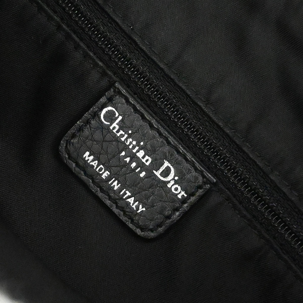 Christian Dior Black Trotter Street Chic Shoulder Bag