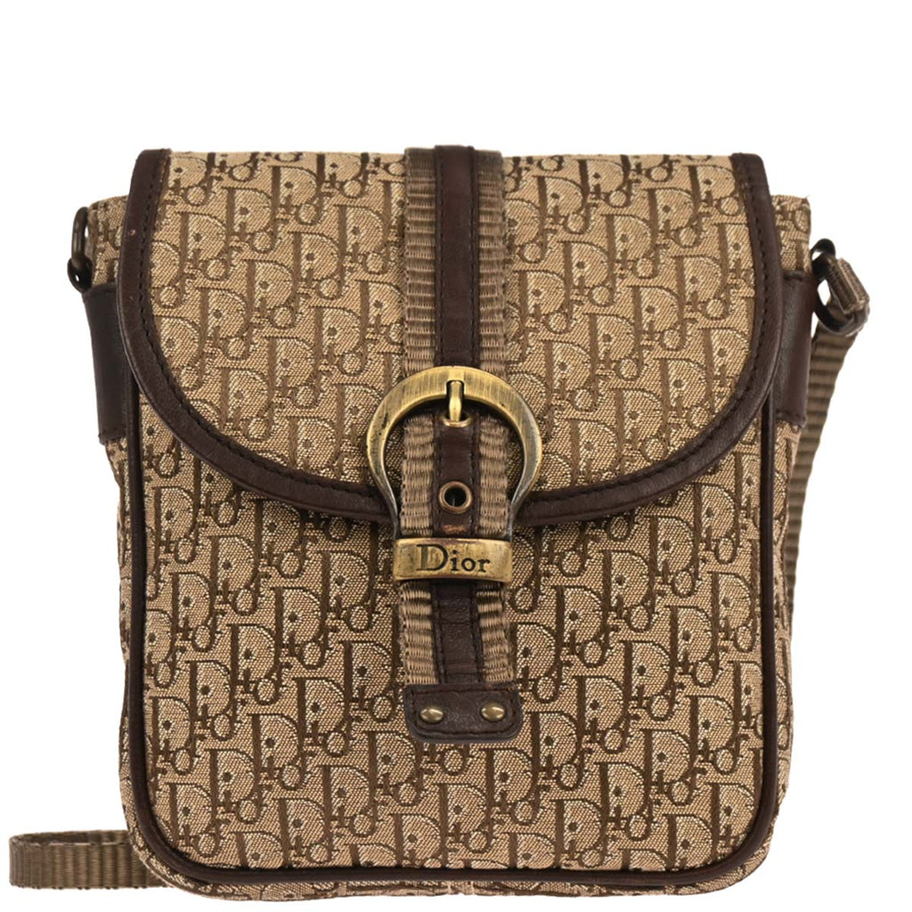 Christian Dior Beige Trotter Shoulder Bag