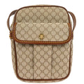 Celine * Beige Macadam Shoulder Bag