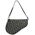 Christian Dior Black Trotter Saddle Handbag