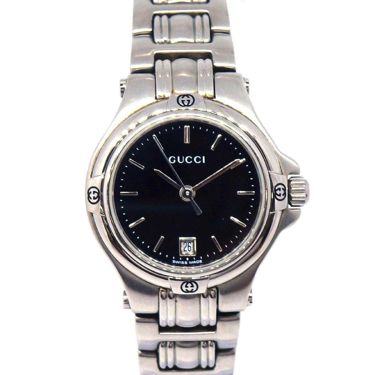 Gucci 9040L Quartz Watch SS