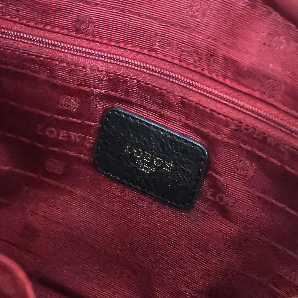 Loewe Black Amazona 28 Handbag