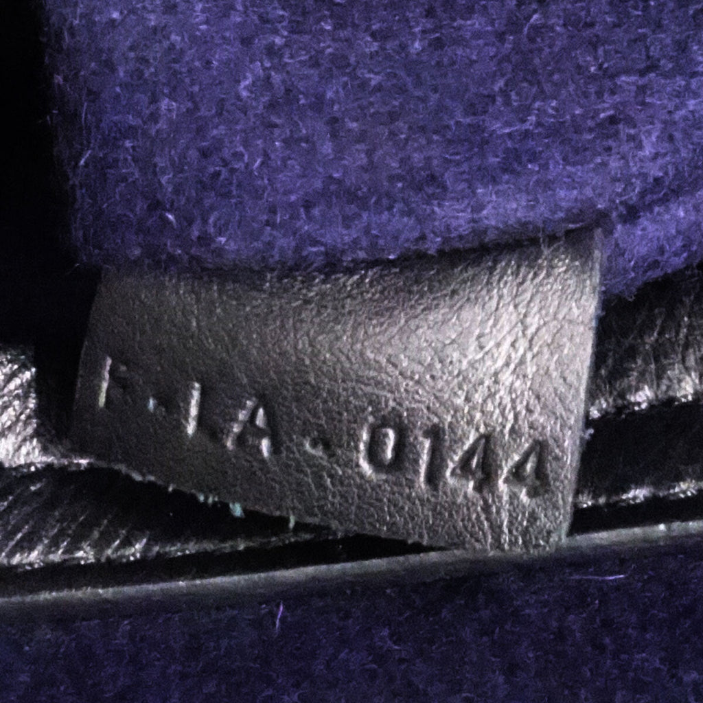 Celine Purple Felt Phantom Luggage Tote Bag