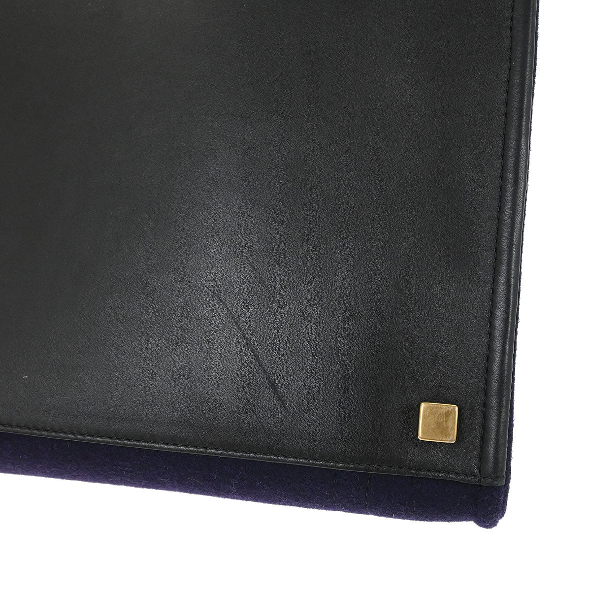 Celine Purple Felt Phantom Luggage Tote Bag