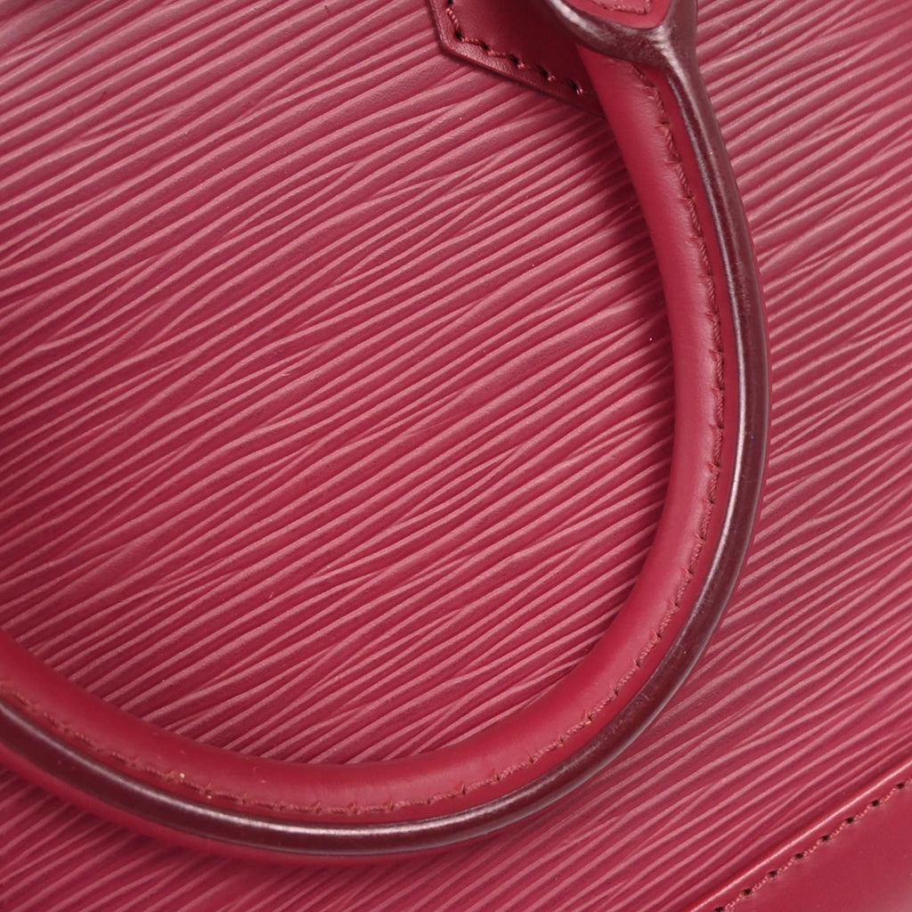 Louis Vuitton Pink Epi Alma BB 2way Shoulder Handbag M40851