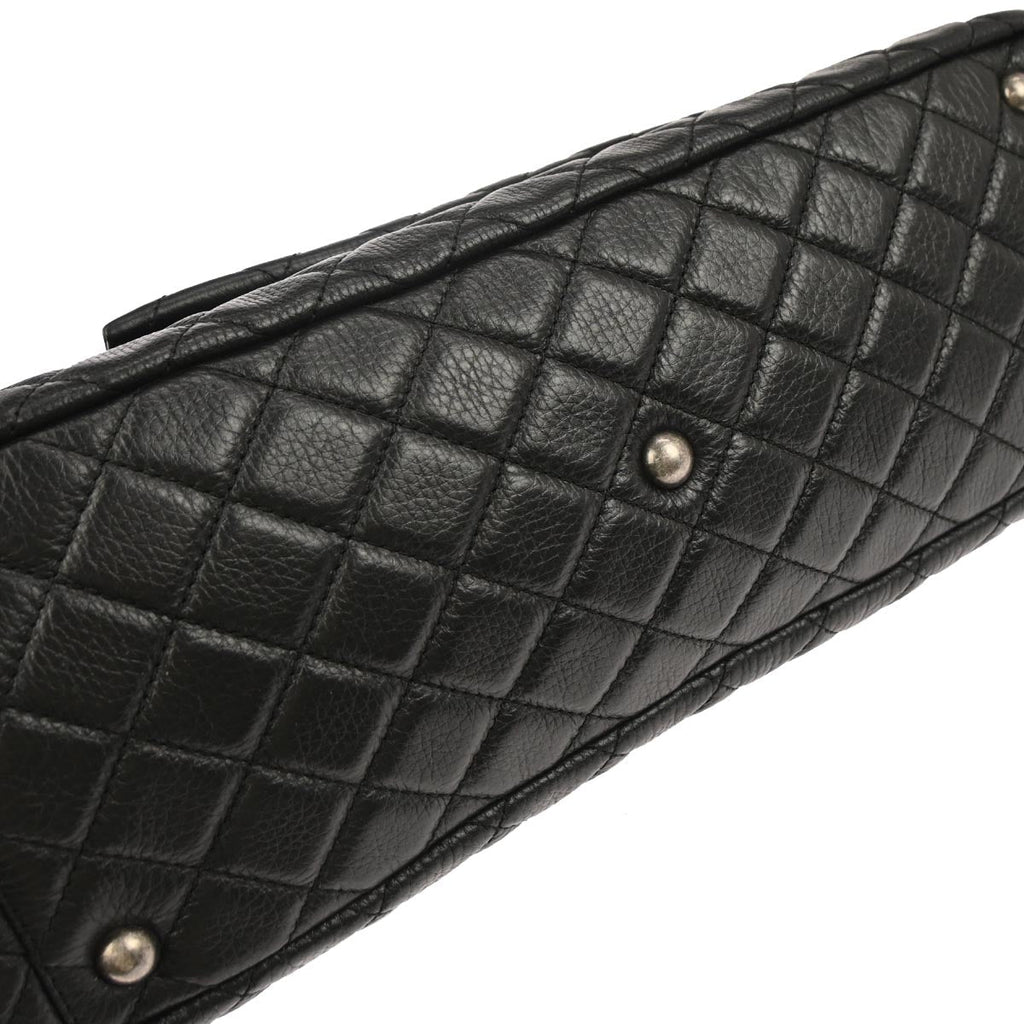 Chanel Black Calfskin XXL Flap Bag