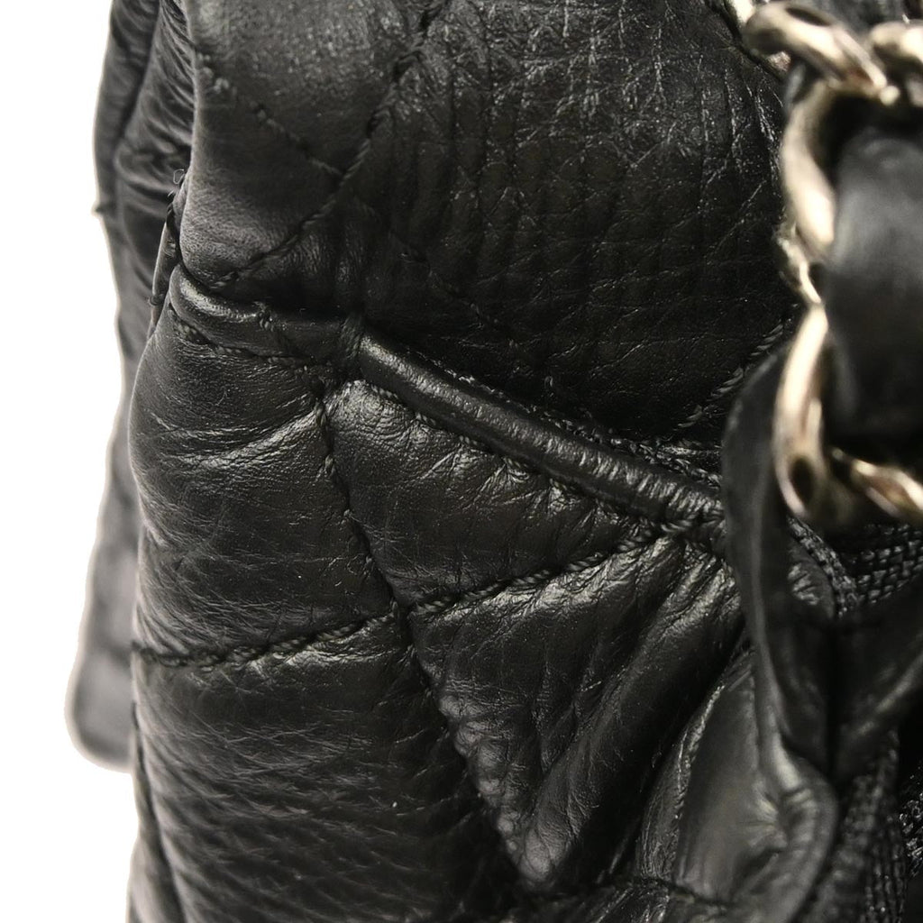 Chanel Black Calfskin XXL Flap Bag