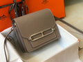 Mini Evercolor Sac Roulis 19 Grey For Women, Handbags, Shoulder Bags 7.5in/19cm