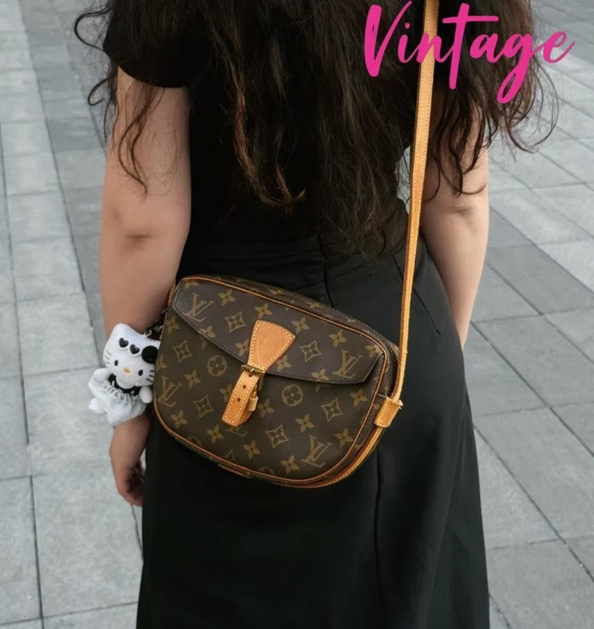 Louis Vuitton Louis Vuitton Monogram Jeune lle Vintage - Brown Crossbody Bags B24-27