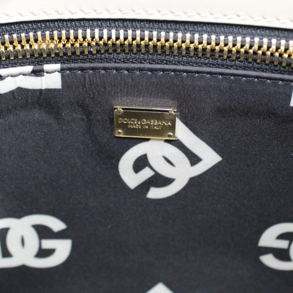 DolCeline & Gabbana Small Calfskin DG Logo Bag Shopper