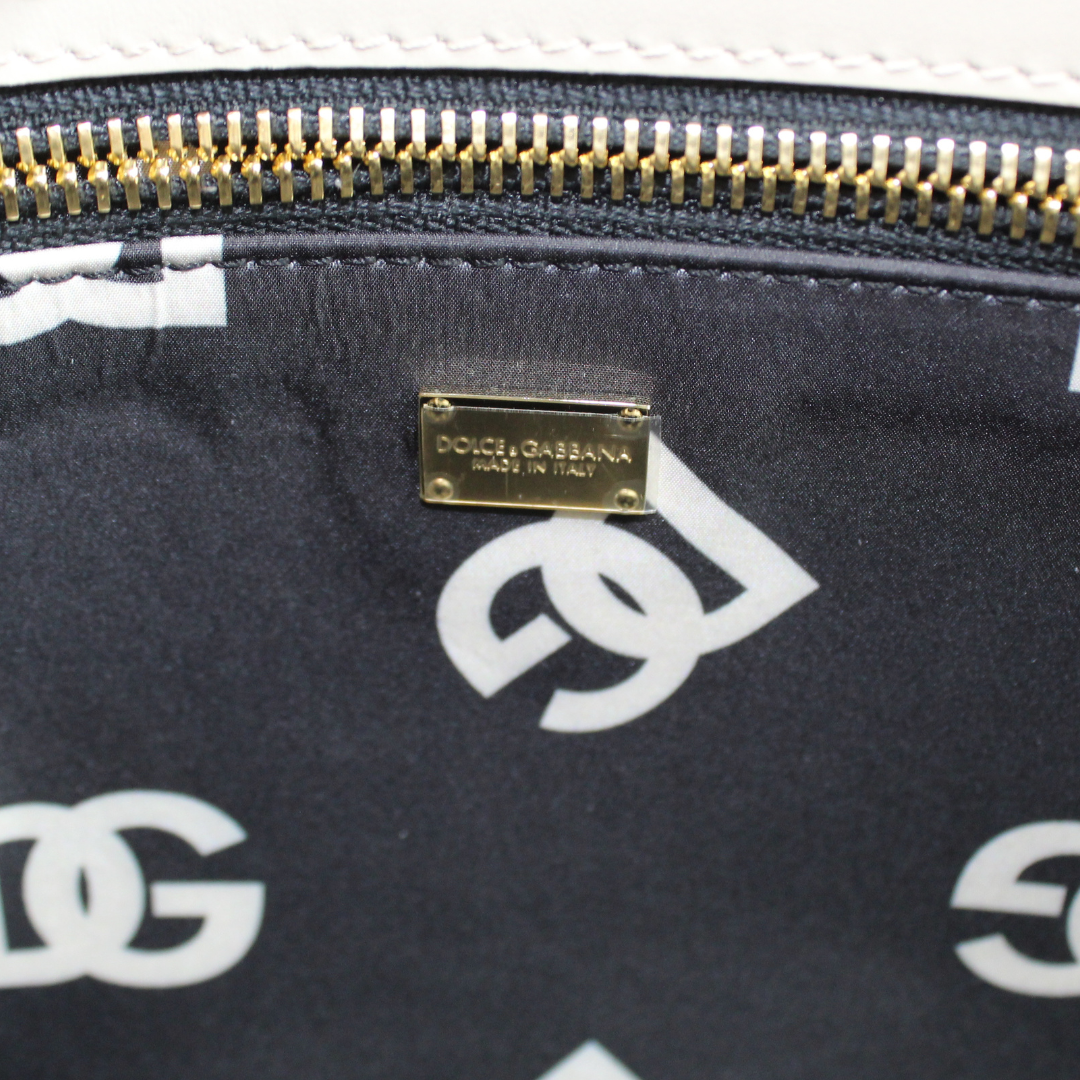 DolCeline & Gabbana Small Calfskin DG Logo Bag Shopper