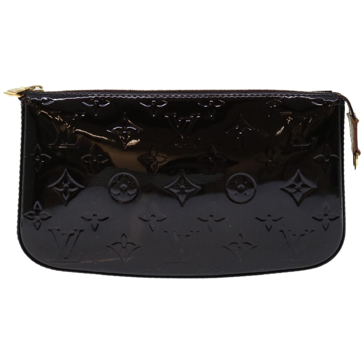 Louis Vuitton Pochette Accessoire   Leather Clutch Bag
