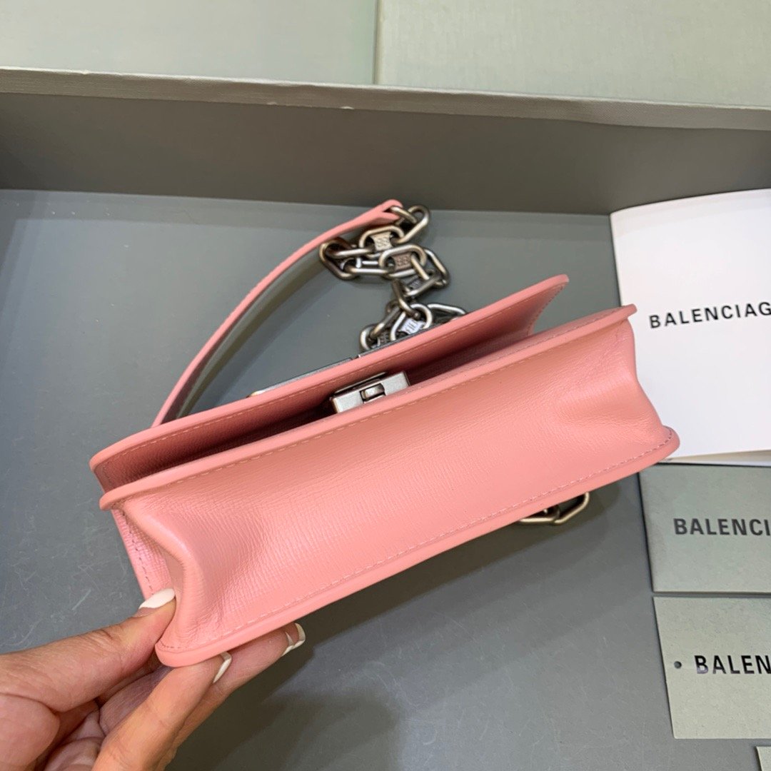 Gossip Small On Chain Shoulder Bag Light Pink, For Women,  Bags 7.4in/19cm