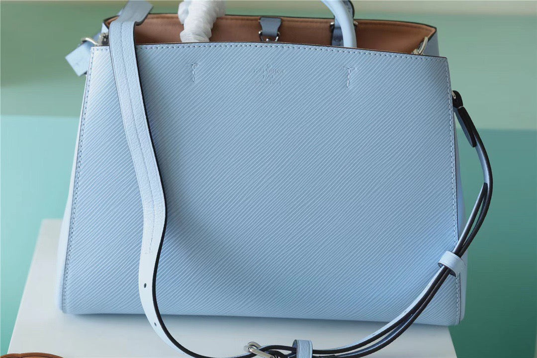 Louis Vuitton Marelle Tote MM Epi Bleu Nuage Blue For Women, WomenÃƒÂ¢Ã¢â€šÂ¬Ã¢â€žÂ¢s Handbags, Shoulder And Crossbody Bags 11.8in/30cm Louis VuittonÃƒâ€šÃ‚Â 