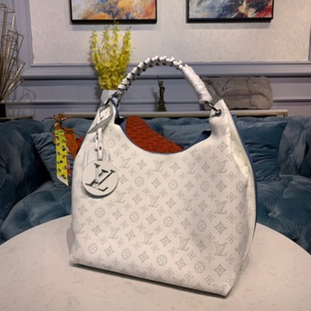 Louis Vuitton Carmel Hobo Bag Ivory For Women,  Shoulder Bags 13.8in/40cm Louis Vuitton