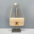 Triomphe Shoulder Bag Beige For Women 8in/20.5cm