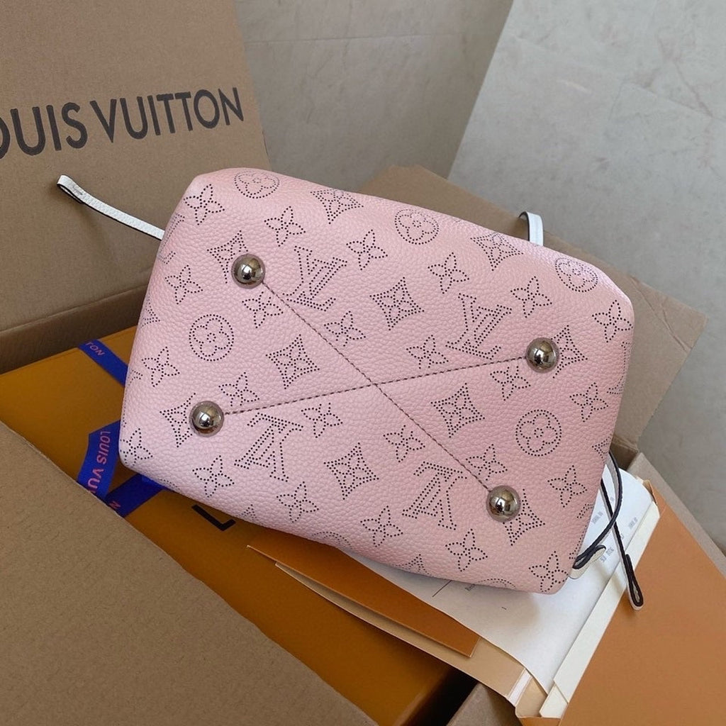 Louis Vuitton Bella Bucket Bag Pink For Women,  Shoulder And Crossbody Bags 7.5in/19cm Louis Vuitton M57855