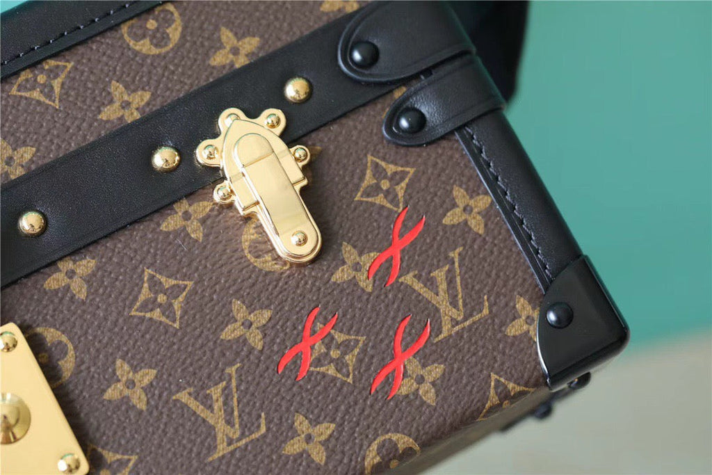 Louis Vuitton Petite Malle East-West Monogram Canvas By Nicolas Ghesquiere For Women,  Shoulder And Crossbody Bags 27cm/10.6in Louis Vuitton M46120