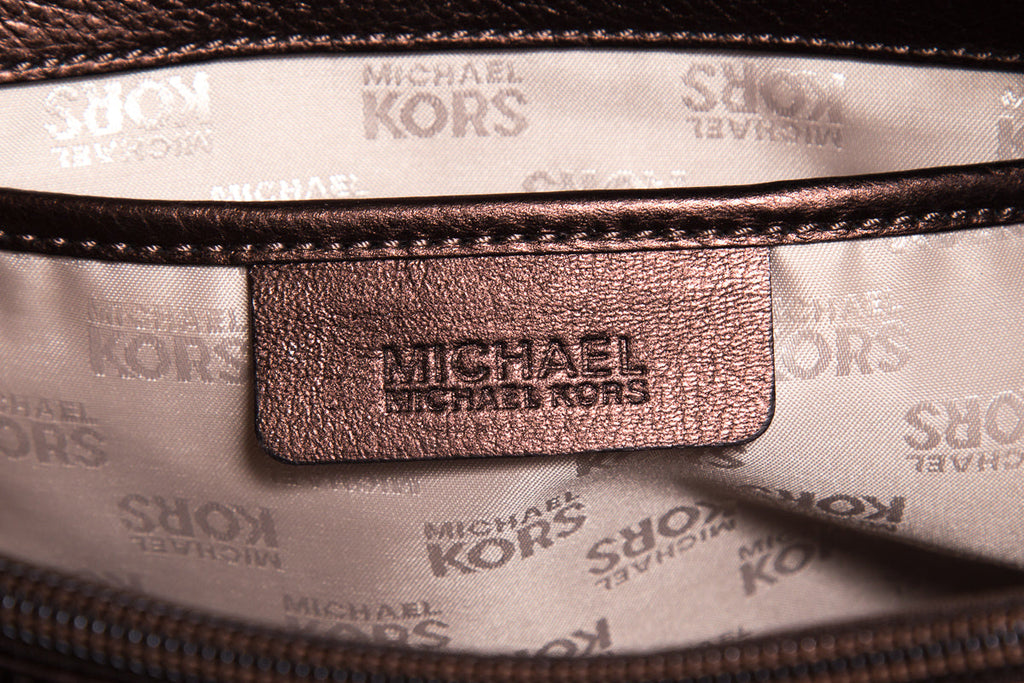Michael Kors Bronze Shoulder Bag