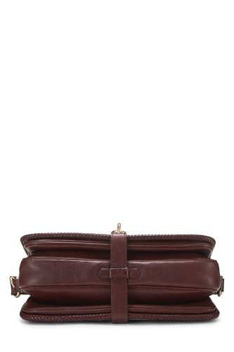 Gucci,  Burgundy Original Gucci Canvas Marrakech Crossbody, Burgundy