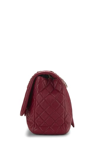 Chanel,  Red Quilted Calfskin New Classic XXL, Red