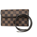 Louis Vuitton Pochette Florentine  Canvas Clutch Bag