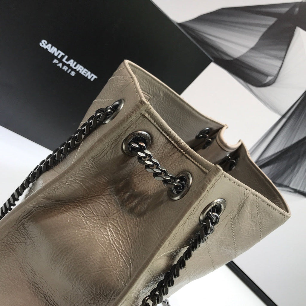 YSSL Niki Medium Shopping Bag Beige For Women 12in/32cm YSLÂ 