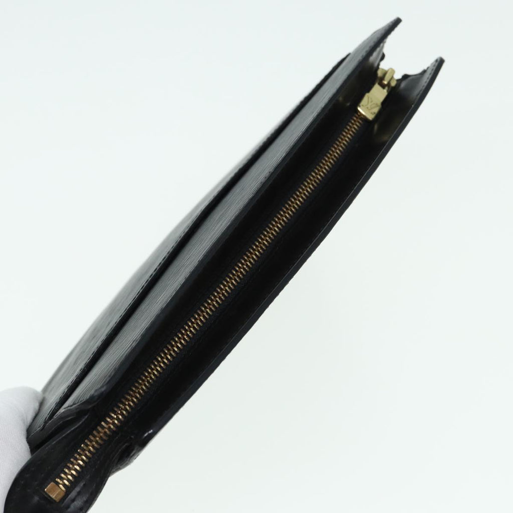 Louis Vuitton Epi Pochette Homme Clutch Bag Black Noir