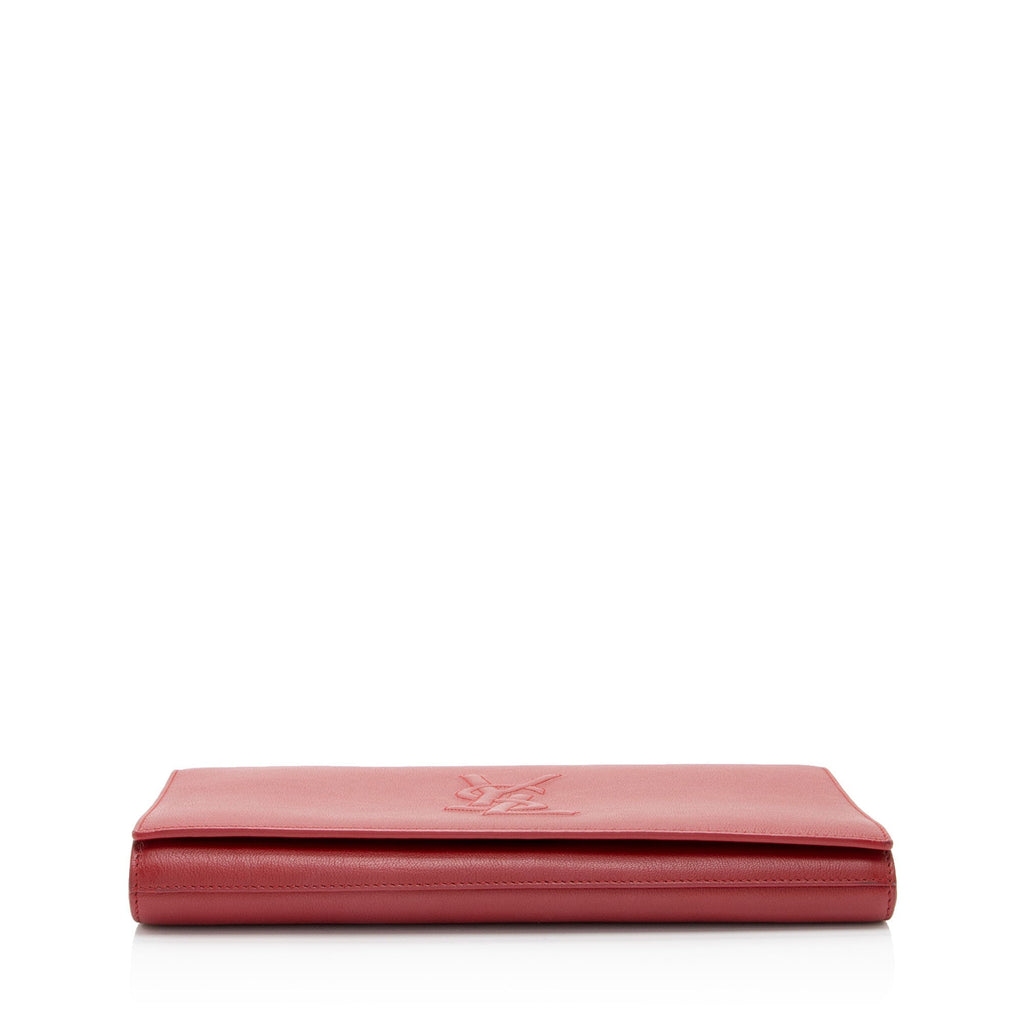 Saint Laurent Leather Belle de Jour Clutch