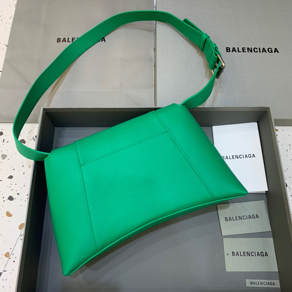 Downtown Small Shoulder Bag In Green, For Women,  Bags 11.8in/30cm