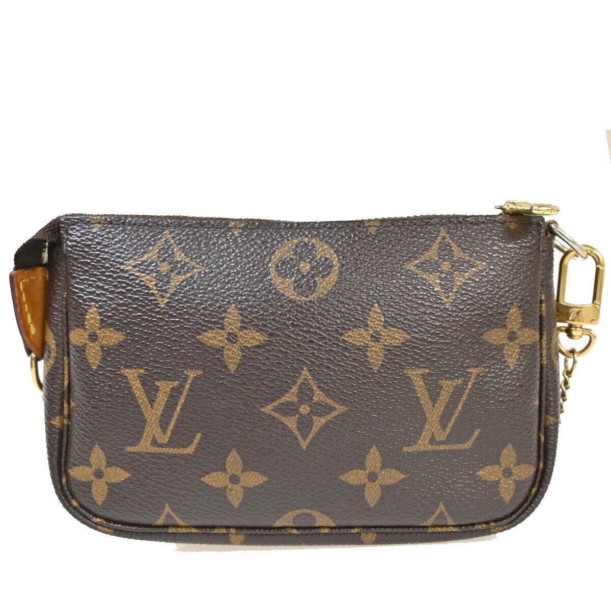 Louis Vuitton Mini Pochette Accessoires  Canvas Clutch Bag
