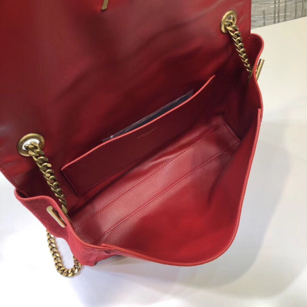 Top Quality Kate MeTop Qualityum Reversible Chain Bag Red For Women 28.5in/11.2cm YSLÂ 