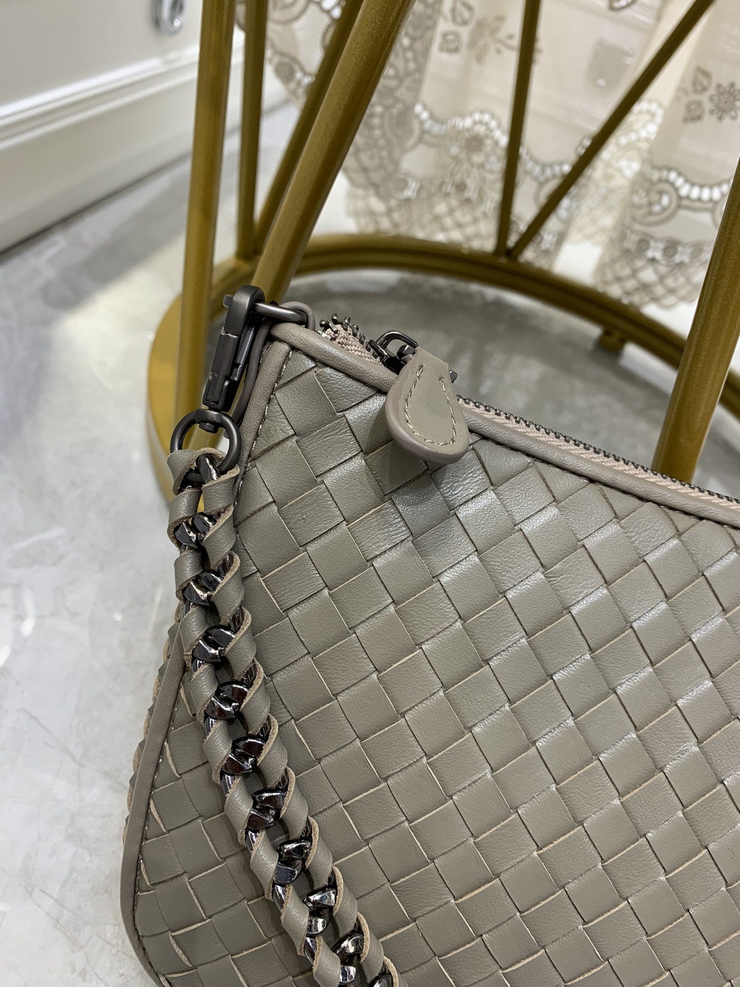 Bottega Veneta Crossbody Bag Brown, For Women, Bags 9.4in/24cm