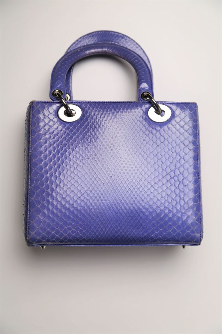 Christian Dioror - Mini Lady Dioror Pitone Crossbody bag