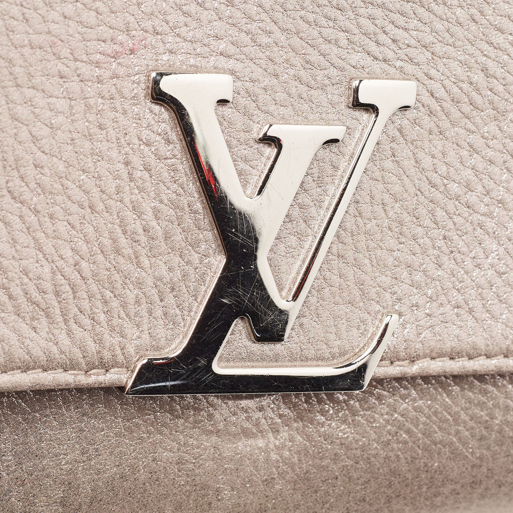 Louis Vuitton  Iridescent Leather Chain Louise Clutch