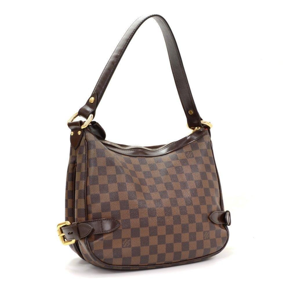 LOUIS VUITTON Damier Ebene Highbury Shoulder Handbag