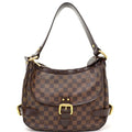LOUIS VUITTON Damier Ebene Highbury Shoulder Handbag