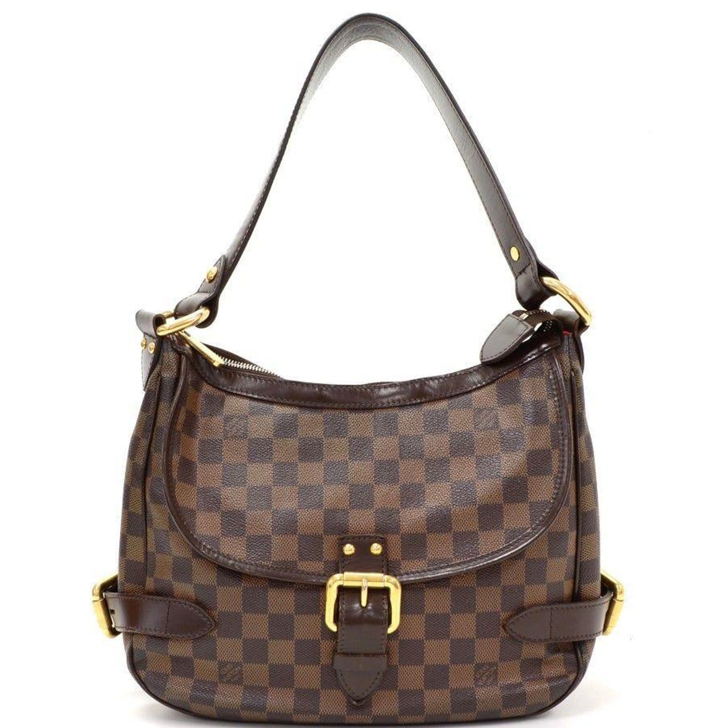 LOUIS VUITTON Damier Ebene Highbury Shoulder Handbag