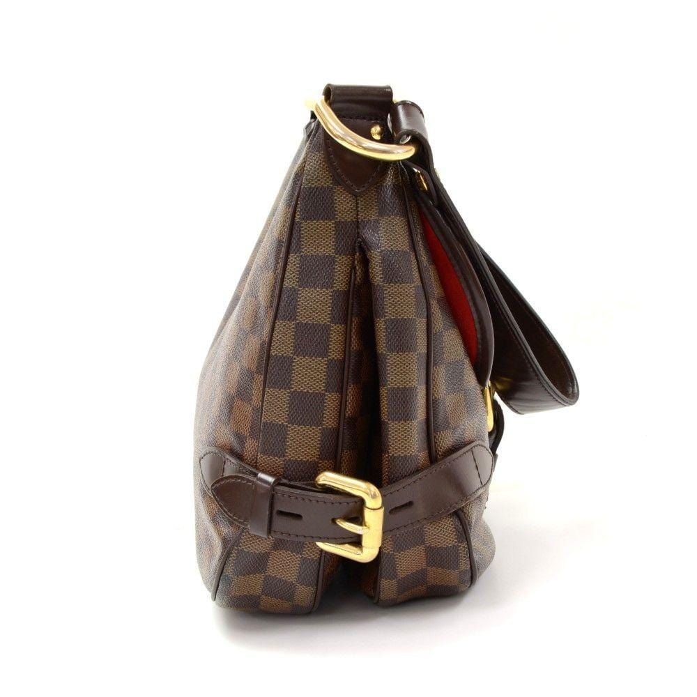 LOUIS VUITTON Damier Ebene Highbury Shoulder Handbag
