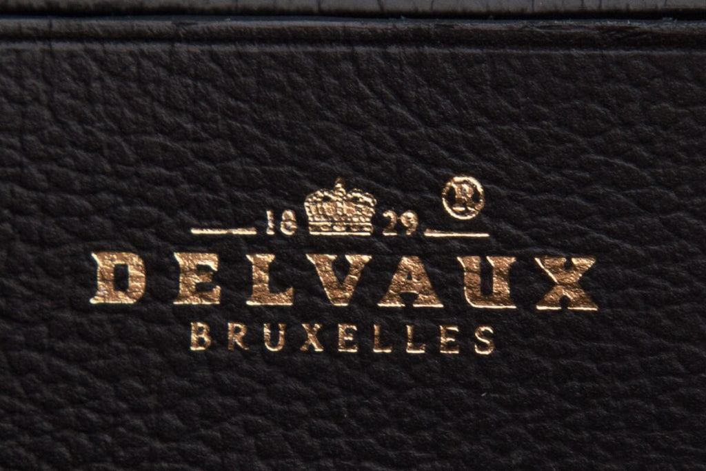 DeLouis Vuittonaux Black Leather Crossbody