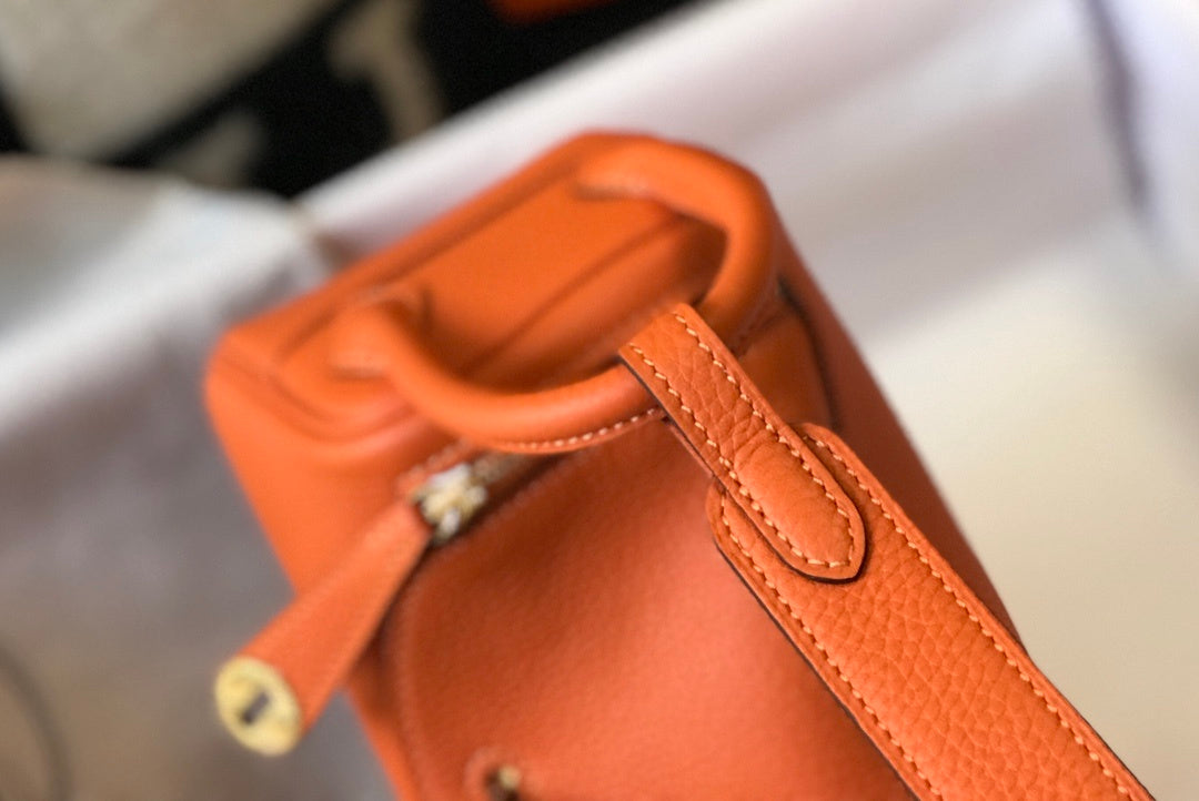 Lindy Mini ClemenBag Orange For Women, WomenÃ¢â‚¬â„¢s Handbags, Shoulder And Crossbody Bags 7.5in/19cm