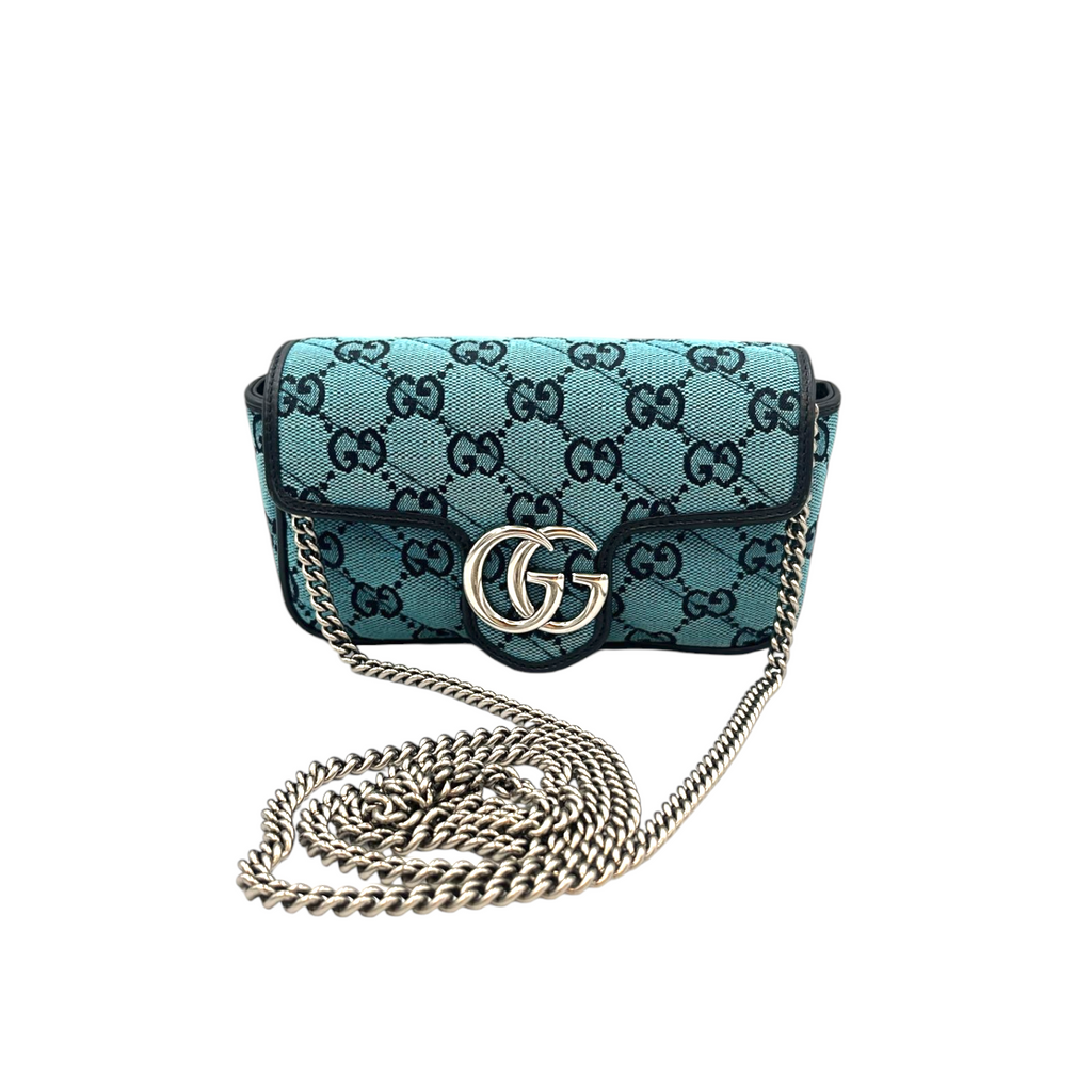 Gucci Gucci Marmont Crossbody Bag Super Mini Black