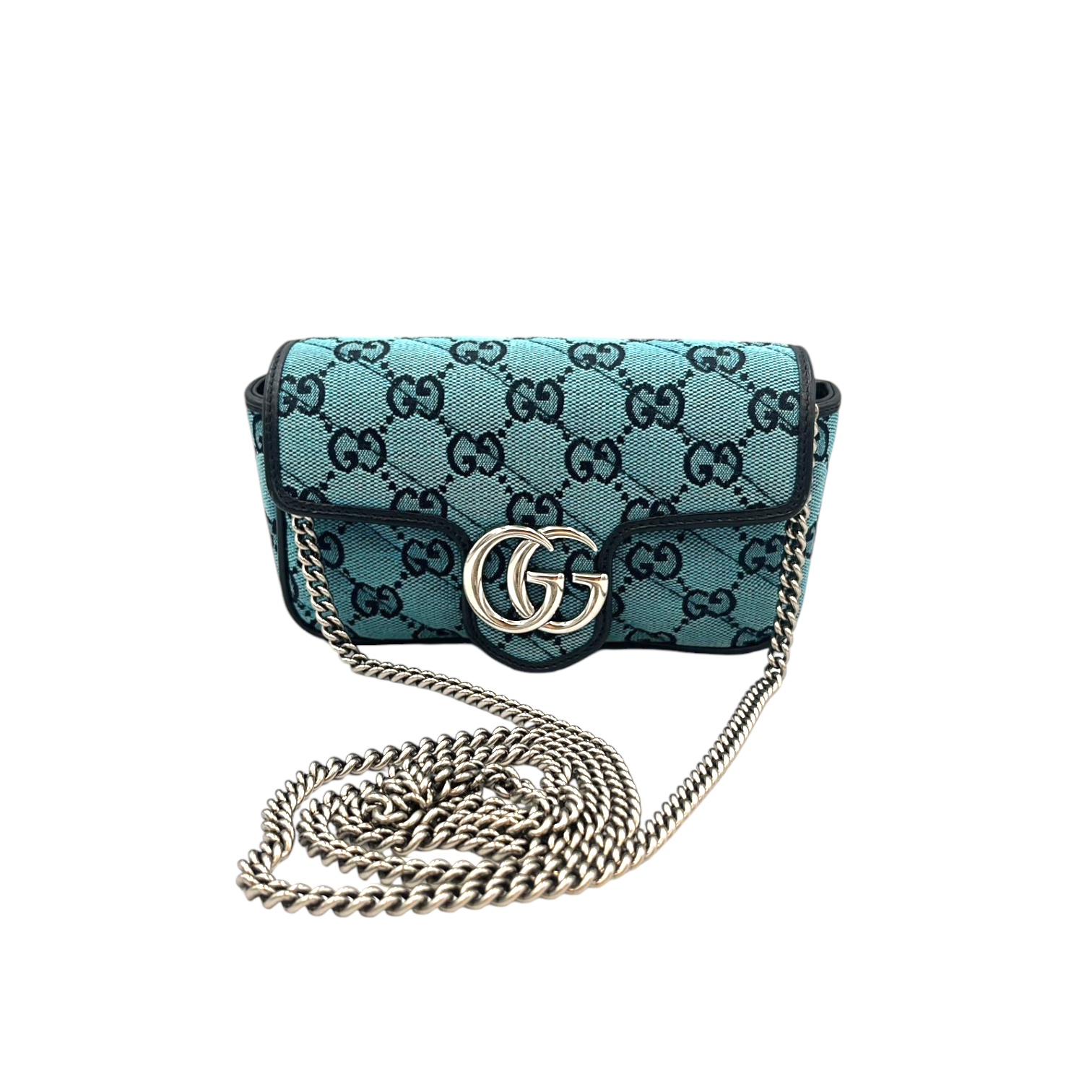 Gucci Gucci Marmont Crossbody Bag Super Mini Black
