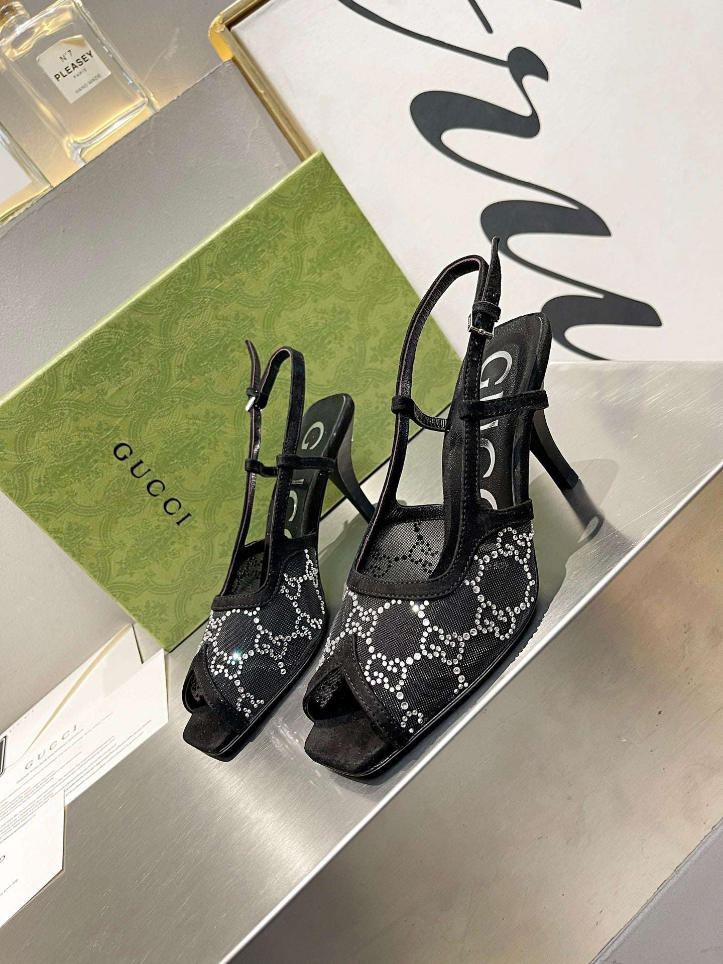 New 1:1 rep Gucci HIGH HEELS 022