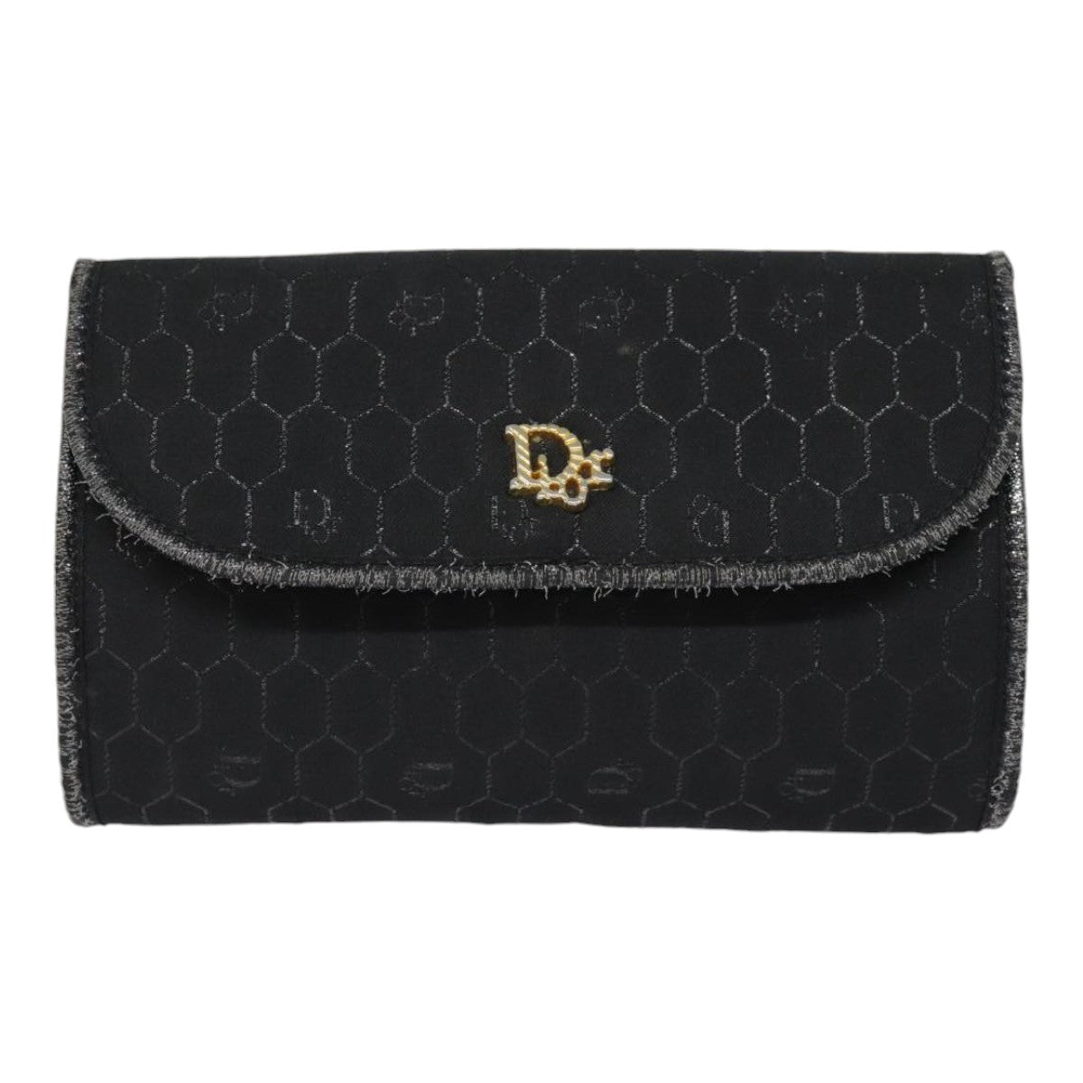 Dior Honeycomb  Canvas Shoulder Bag