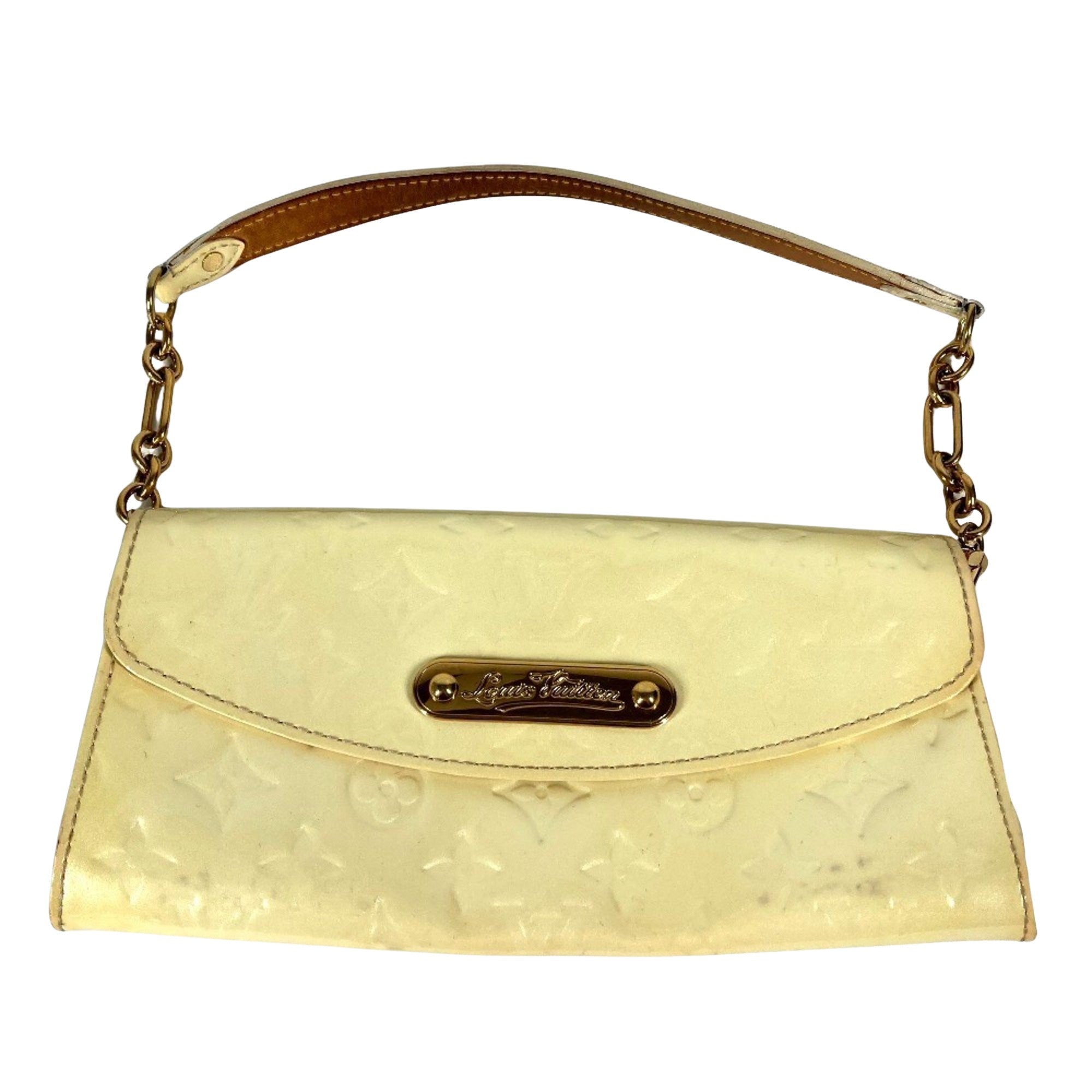 Louis Vuitton Sunset Boulevard   Leather Clutch Bag